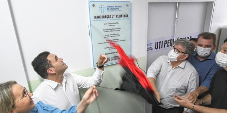 João Azevêdo entrega UTI pediátrica e abre Jogos Escolares e Paraescolares em Cajazeiras