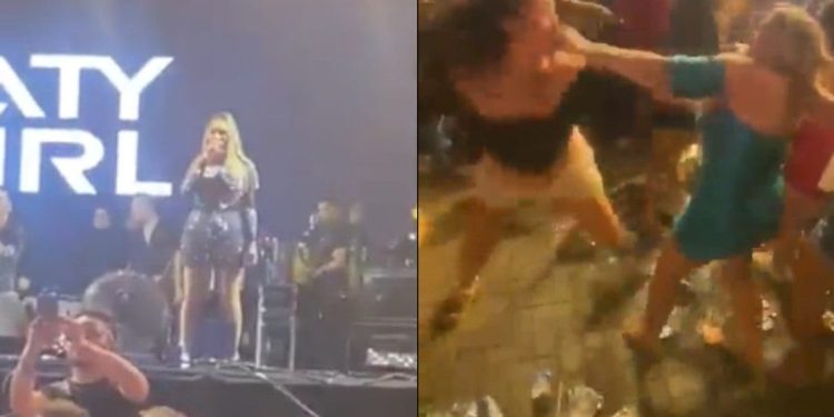 Durante show, cantora narra briga de fãs e viraliza na web: ‘Chibata comendo’