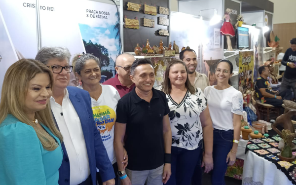 Estande de Cajazeiras é destaque na Feira Expo Turismo da Paraíba