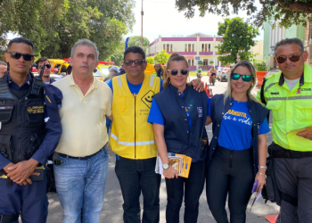 Mais segurança no trânsito: Cajazeiras tem blitz educativa na programação do Maio Amarelo