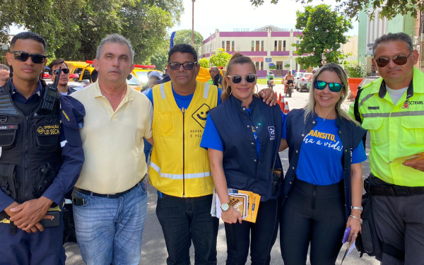 Mais segurança no trânsito: Cajazeiras tem blitz educativa na programação do Maio Amarelo