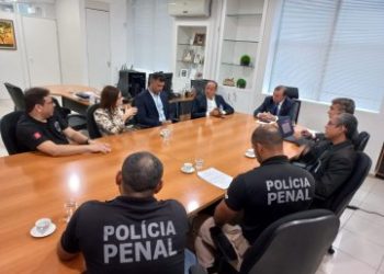 Reunião na CGJ discute medidas para enfrentar a superlotação da Penitenciária Sílvio Porto