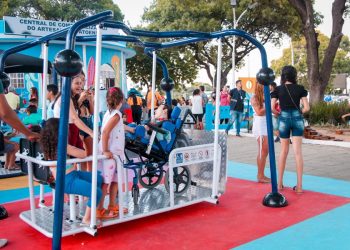 Prefeitura de Patos entrega 1º parque infantil inclusivo e reforma da Praça Getúlio Vargas
