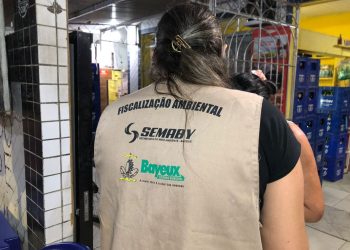 Secretaria de Meio Ambiente de Bayeux realiza fiscalização em bares e restaurantes do município