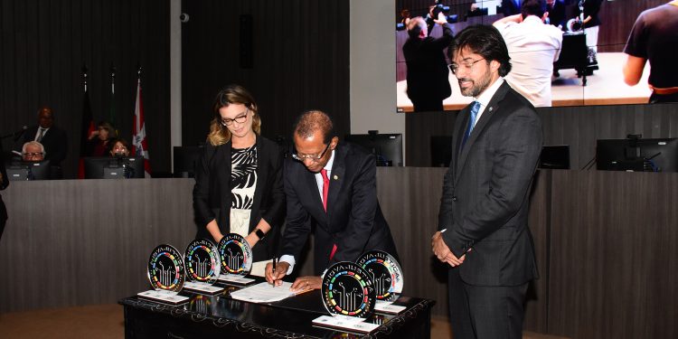 Presidente do TJPB assina aliança estratégica com Parque Tecnológico da Paraíba e lança programa i-Nova Justiça