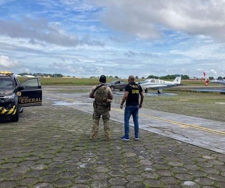 Polícia Federal apreende avião da Igreja Quadrangular com 290kg de drogas