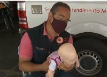 Samu de João Pessoa divulga protocolos e condutas para casos de engasgo