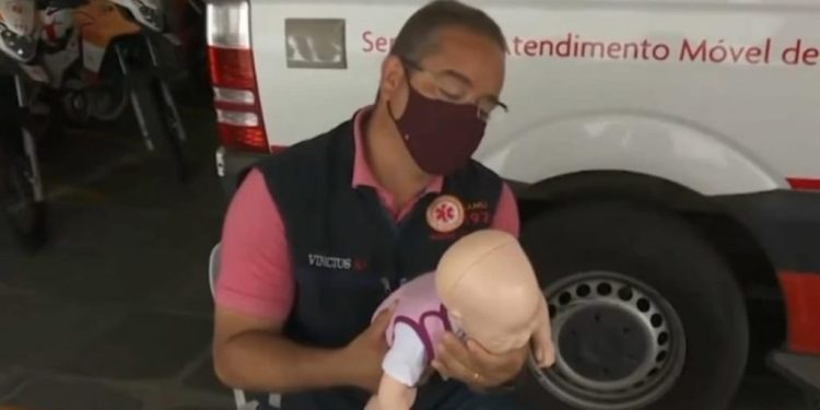 Samu de João Pessoa divulga protocolos e condutas para casos de engasgo