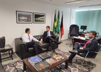 EXCLUSIVO: Bruno se reúne com Veneziano e fala de disposição para aliança com o senador