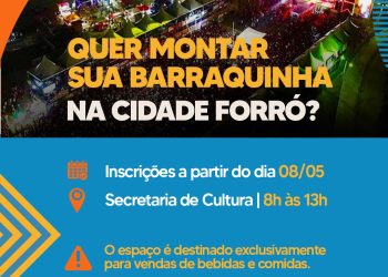 Prefeitura de Monteiro abre inscrições para comerciantes informais que vão trabalhar no São João
