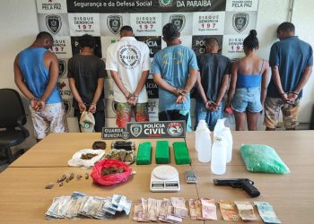 Guarda Civil Metropolitana e Polícia Civil prendem suspeitos de tráfico de drogas no Centro da Capital