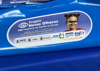 NOVOS OLHARES: Mais 65 alunos recebem óculos gratuitos em Patos