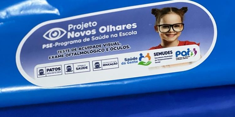 NOVOS OLHARES: Mais 65 alunos recebem óculos gratuitos em Patos