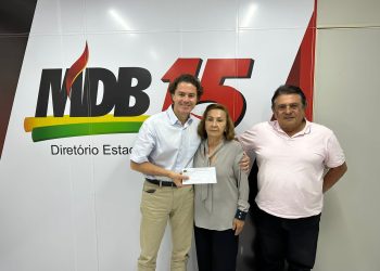 Prefeita de Belém também assina ficha de filiação ao MDB: “a gente só tem a crescer”