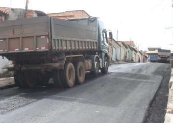 Prefeitura de Santa Luzia realiza obras de pavimentação asfáltica e melhoria da mobilidade no município