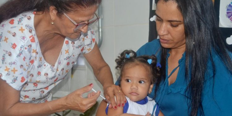Prefeitura da Capital já vacinou mais de 2,8 mil crianças nos CMEIs e escolas municipais