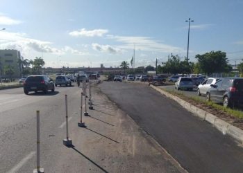 Faixas da BR-230 serão interditadas neste domingo para construção do viaduto de Água Fria