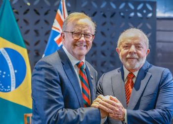 Em Hiroshima, Lula se reúne com primeiro-ministro australiano