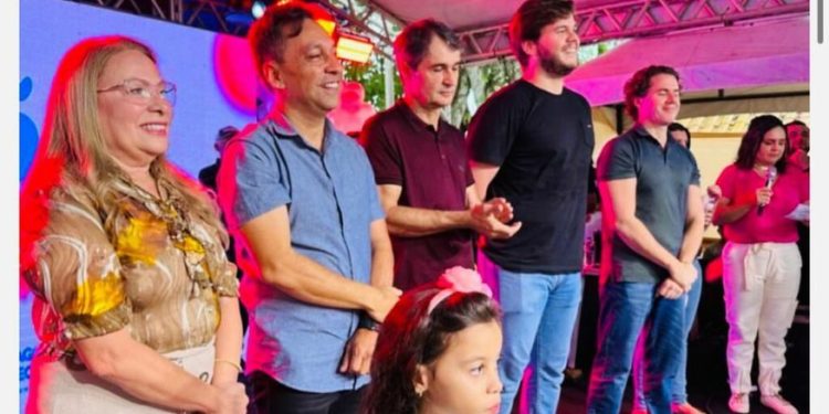 UNIÃO? Romero, Bruno e Veneziano aparecem juntos em evento na cidade de Lagoa Seca