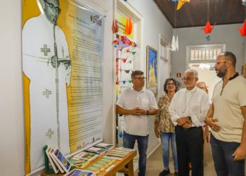 Em Visita Pastoral a Cabedelo, Arcebispo da Paraíba conhece trabalho cultural e social realizado na cidade e abençoa pacientes do Hospital Municipal