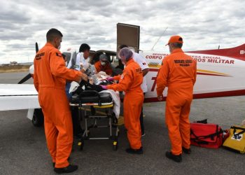 Resgate Aeromédico transfere paciente com cardiopatia grave de Sousa para o Hospital Metropolitano