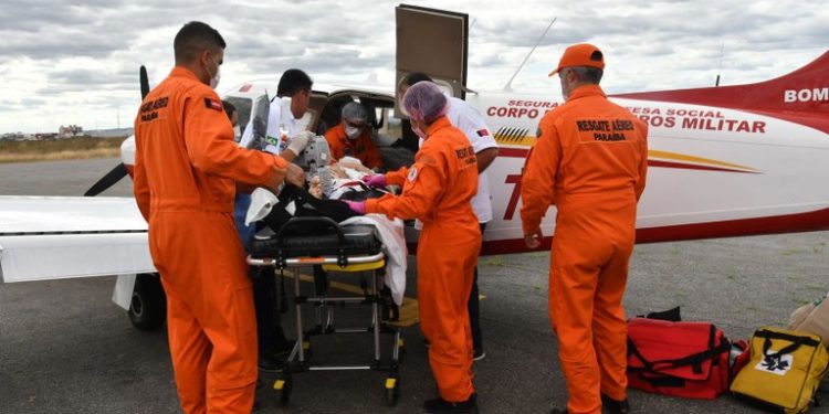 Resgate Aeromédico transfere paciente com cardiopatia grave de Sousa para o Hospital Metropolitano