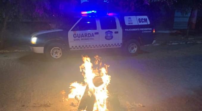 Operação entre Guarda Civil de Patos e Meio Ambiente apaga 22 fogueiras na noite de São João