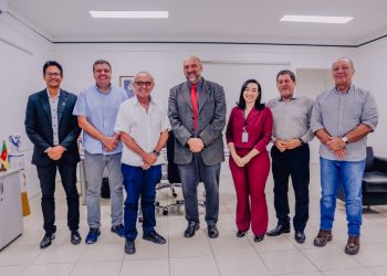 Cícero Lucena recebe diretor do Banco NDB Brics e discute parcerias