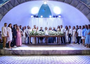 Prefeitura de Patos realiza tradicional Casamento Coletivo e oficializa a união de 20 casais