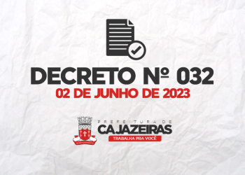 Prefeitura de Cajazeiras decreta feriado de Corpus Christi dia 08 e ponto facultativo dia 09