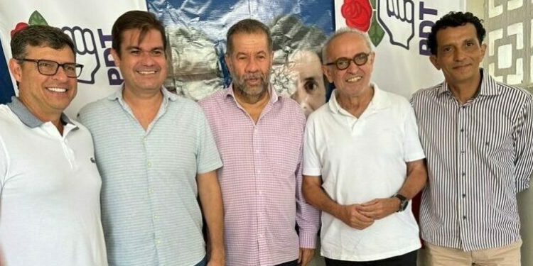 PDT declara apoio à reeleição de Cícero, que agradece: “Lupi foi muito ético”