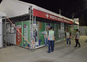 Prefeitura divulga balanço de atendimentos do posto de saúde do Parque do Povo nos dez primeiros dias de festa