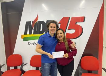 Prefeita de Riachão, Da Luz assina ficha de filiação ao MDB e destaca fortalecimento da legenda na Paraíba