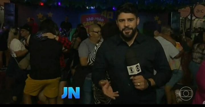 Bom dia Brasil, Programa Encontro e Jornal Nacional fizeram ampla cobertura do Maior São João do Mundo