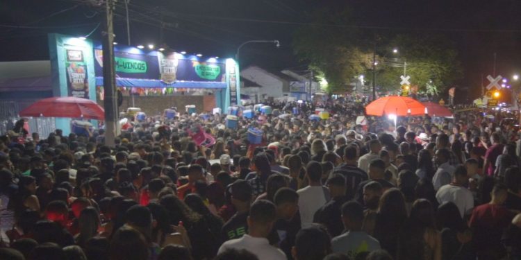 Shows da agenda do São João em Santa Rita batem recorde de público nesse sábado