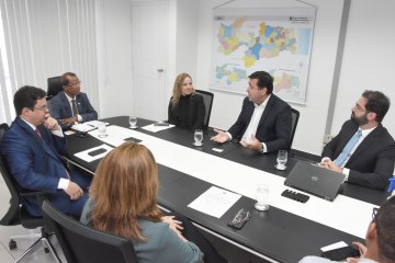 Desembargador João Benedito recebe visita do diretor-presidente da Energisa Paraíba