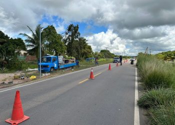 DER atende solicitação da Prefeitura de Conde para instalação de monitores de tráfego na Rodovia dos Tabajaras e na PB 008