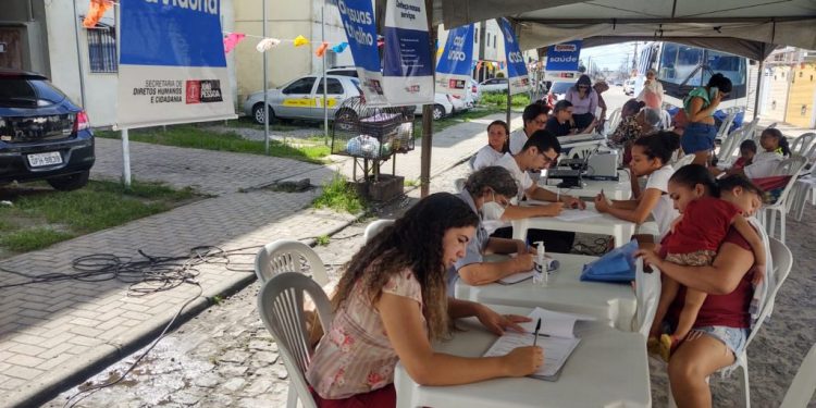 Caravana do Cuidar destaca mais uma edição no bairro Gramame e realiza mais de 200 atendimentos