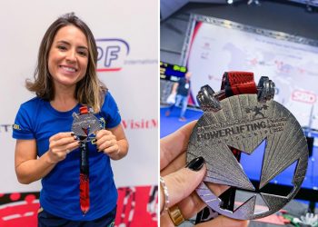 No Mundial de Powerlifting na Ilha de Malta, Mayara Rocha melhora índices e acaba entre as melhores atletas do mundo