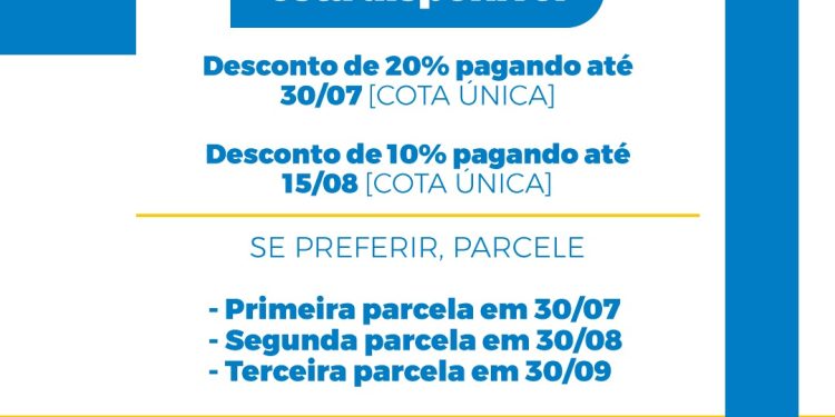 Prefeitura de Sapé oferece condições especiais para pagamento do IPTU 2023