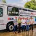 Cícero entrega 20 ônibus com tecnologia pioneira no Brasil para redução de poluentes emitidos