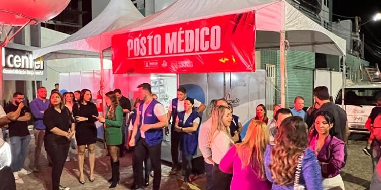 Prefeito de Patos e secretário de Saúde inauguram Posto de Saúde no Terreiro do Forró