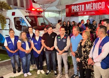 Prefeito de Patos e secretário de Saúde inauguram Posto de Saúde no Terreiro do Forró