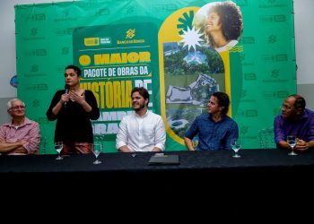Veneziano ressalta benefícios do financiamento de R$ 40 milhões, que permitirá ampliação do Parque do Povo