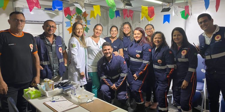 SAMU realiza 257 atendimentos nos cinco dias de festa no Terreiro do Forró