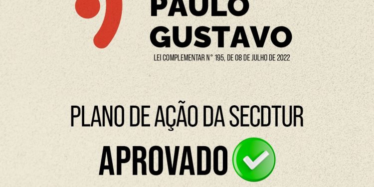 Lei Paulo Gustavo: Ministério da Cultura aprova plano da Prefeitura de Santa Rita para captação de recursos