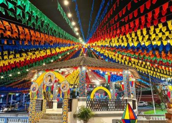 Decoração junina de Bananeiras será inaugurada nesta sexta-feira