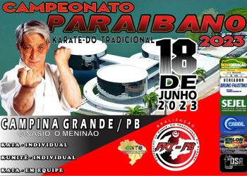 Ginásio “O Meninão” recebe neste domingo Campeonato Paraibano de Karatê-Do Tradicional