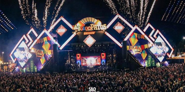 Primeira noite do São João de Patos 2023 terá show pirotécnico silencioso