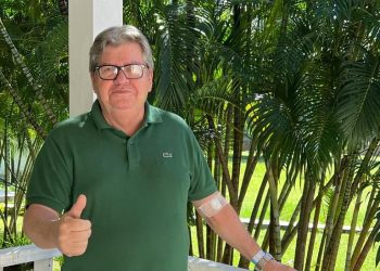 João recebe alta do Hospital Metropolitano e ficará em repouso por uma semana